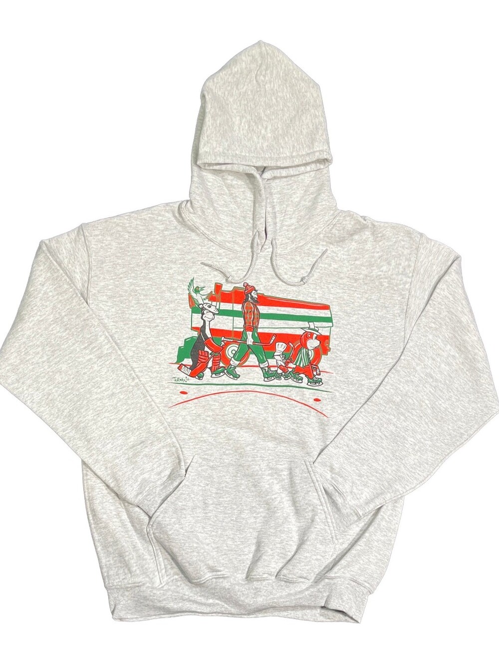 Minnesota Abbey Road Hockey Hoodie Adam Turman